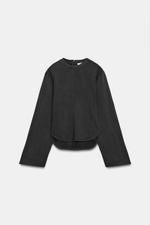 ТОЛСТОВКА С ДЛИННЫМИ РУКАВАМИ — ZARA