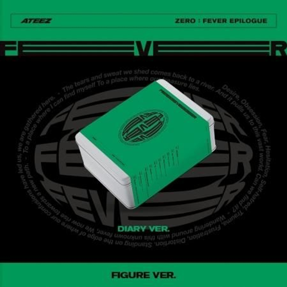 Альбом ATEEZ - ZERO : FEVER EPILOGUE FIGURE Version