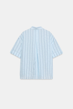 РУБАШКА ОВЕРСАЙЗ В ПОЛОСКУ — ZARA