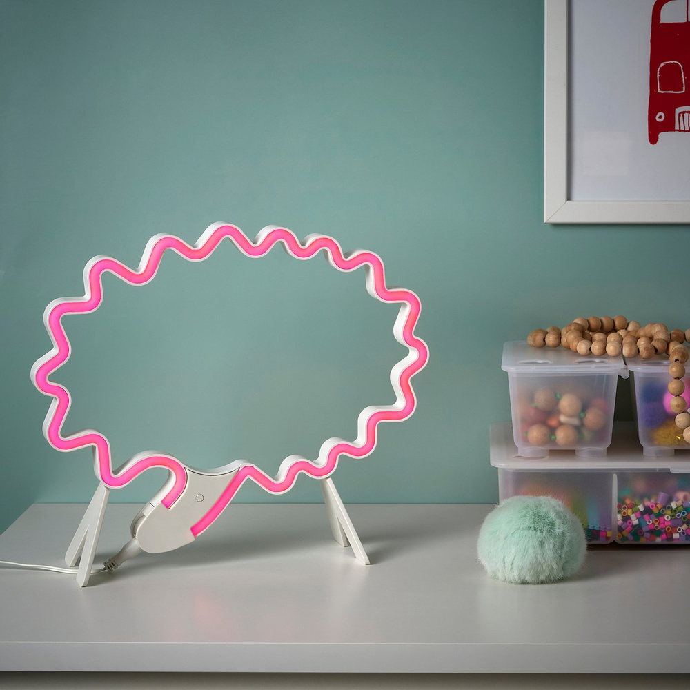 IKEA SNÖDJUP  (ИКЕА СНЁДЙУП)  -  Гирлянда декоративная LED - облачка белый/разноцветный
