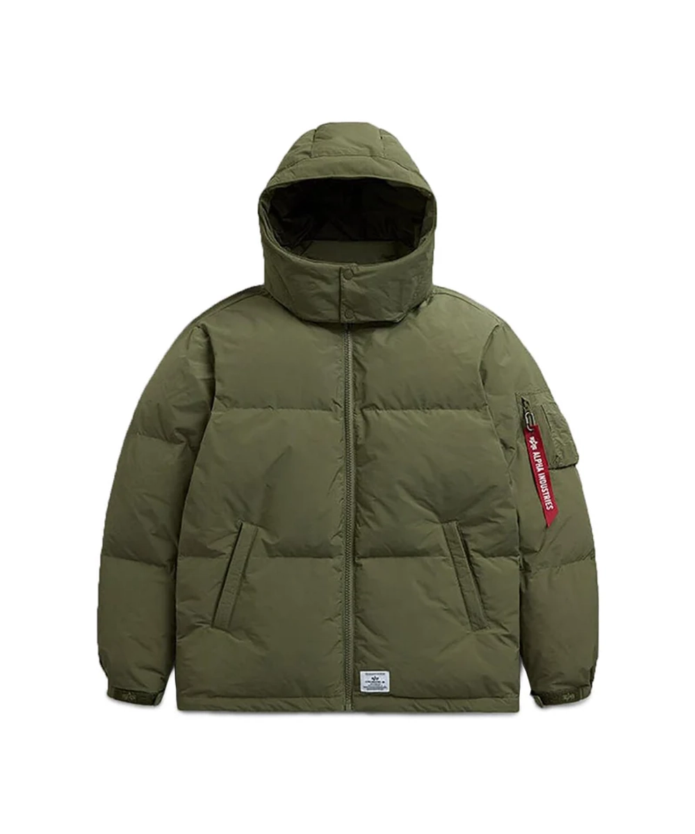 Парка пуховая Alpha Industries Puffer Parka - Olive Green