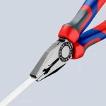 Плоскогубцы комбинированные чернёные 180 мм Knipex 03 02 180