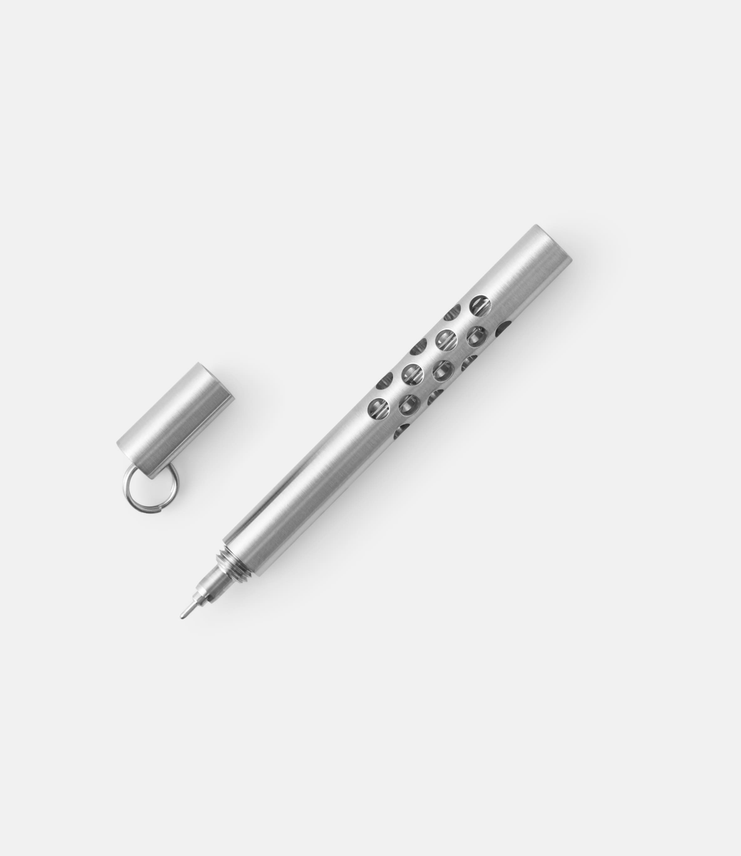 Blank Forces Chroma EDC Ink Titanium Silencer — ручка-брелок из титана