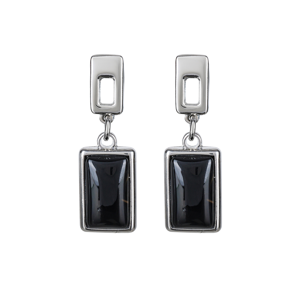 Серьги Possebon Agata Preto A0418.4 S