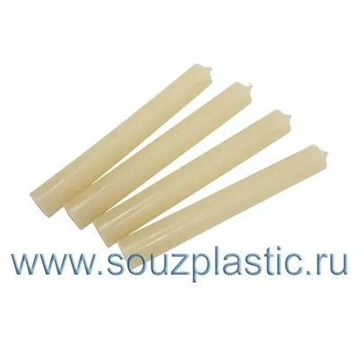 Свеча хозяйственная парафиновая 55 г 2*19,5 (Рыбинск) время горения 7ч