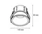 Точечный светильник  IT06-6032 white 4000K Italline