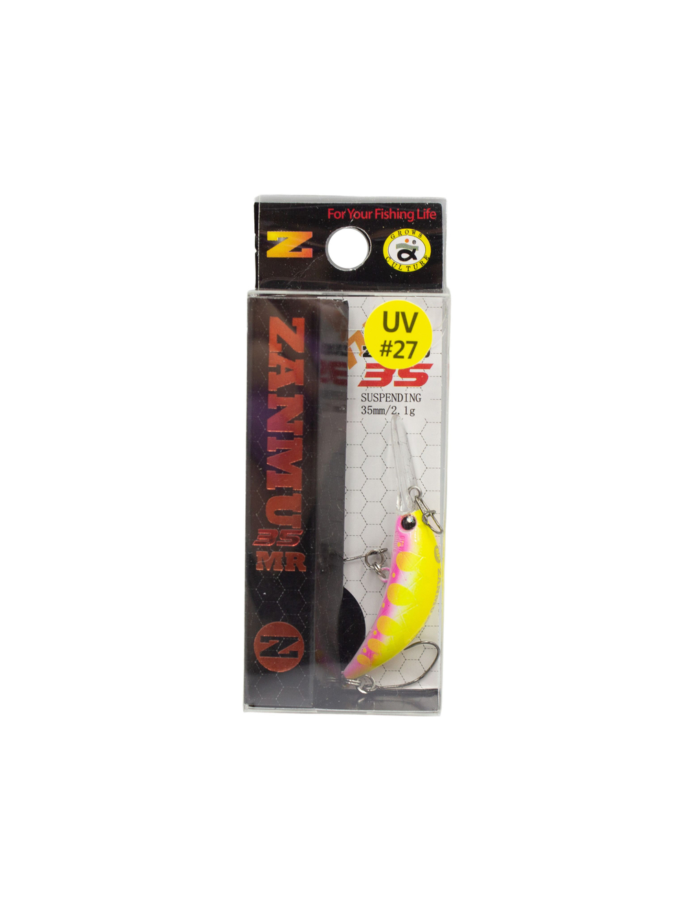 Воблер Минноу Zanmu 35MR SP 35 мм 2.1 г цвет #27