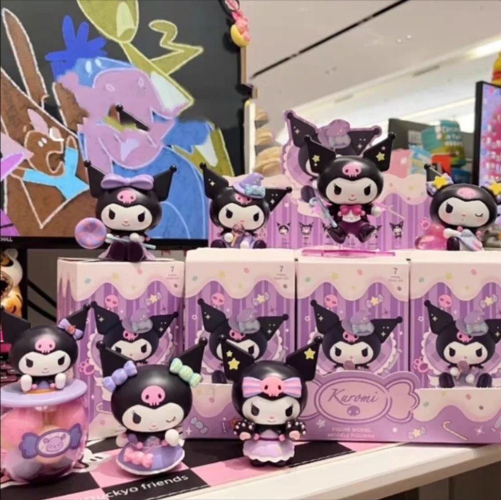 Коллекционные фигурки "Kuromi Candy"