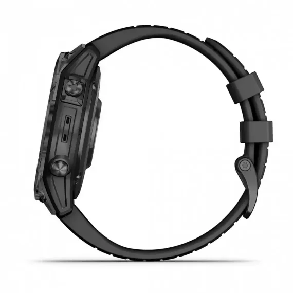 Garmin epix Pro (Gen 2) Standard Edition 47 мм, серый, черный ремешок