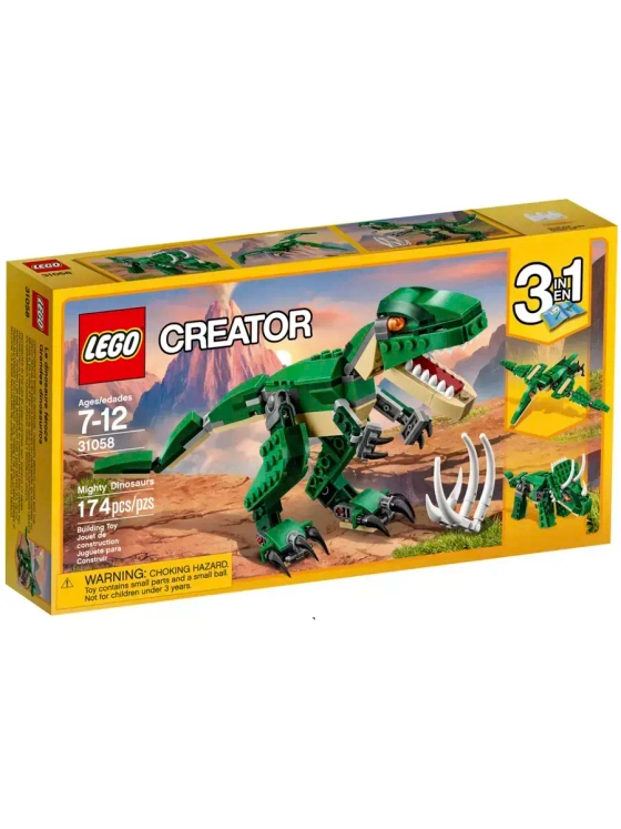Лего Креатор 31058 Грозный динозавр Creator