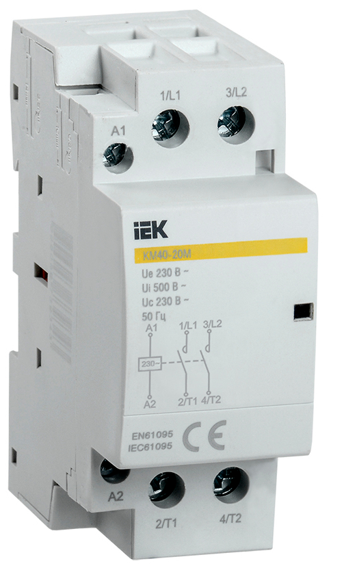 IEK KARAT Контактор модульный КМ40-20М AC