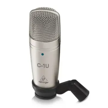 BEHRINGER C-1U - конденсаторный микрофон со встроенным USB аудиоинтерфейсом