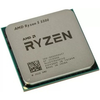 Процессор AMD Ryzen 5 5500 Cezanne, AM4, 6C/12T, 3.6-4.2GHz, L3 16MB, 65W, OEM (100-000000457)