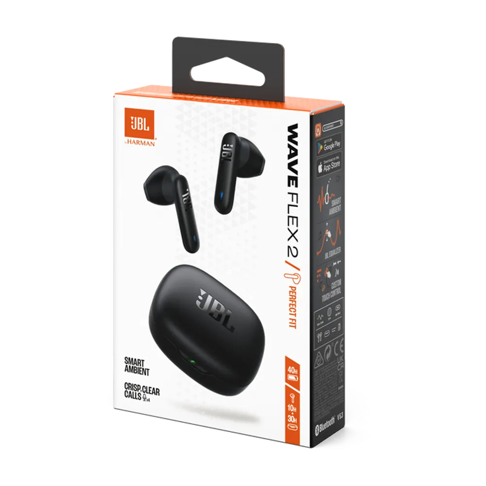Беспроводные наушники JBL Wave Flex 2 Black - 11