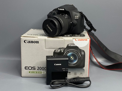 Canon EOS 2000D Kit 18–55mm — 24 115 кадров
