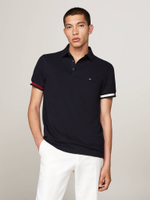 Поло flag Tommy Hilfiger - черный(MW0MW33156)