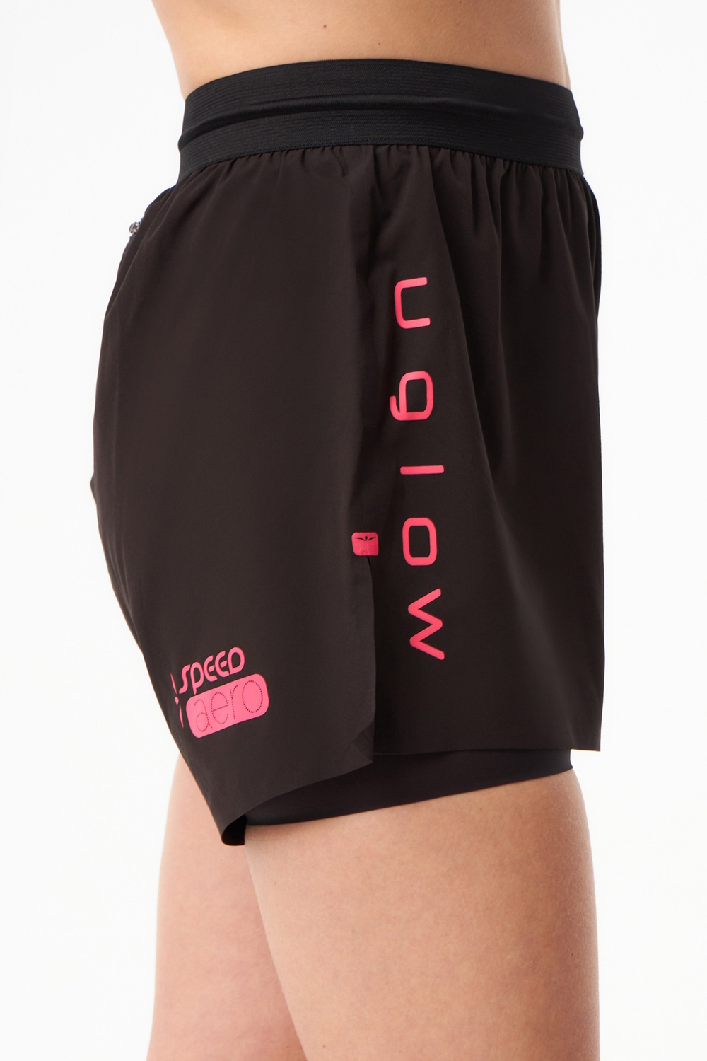 ШОРТЫ ЖЕНСКИЕ SPEED AERO 5 ELEVATE 2IN1 SHORT | BLACK PINK