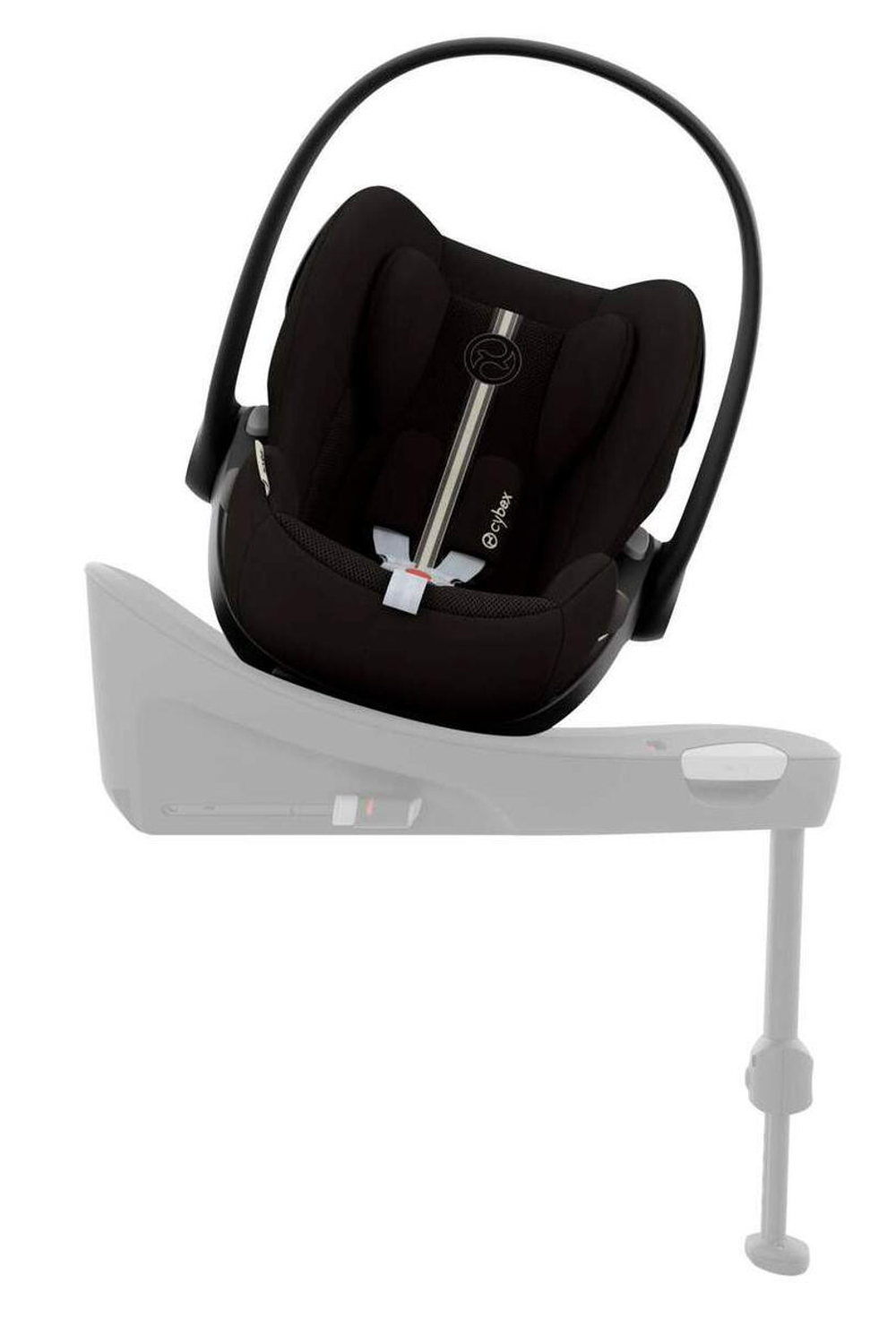 Коляска Cybex Priam IV Chrome Brown complete и автокресло Cloud G i-Size Moon Black Plus 3 в 1 Leaf Green