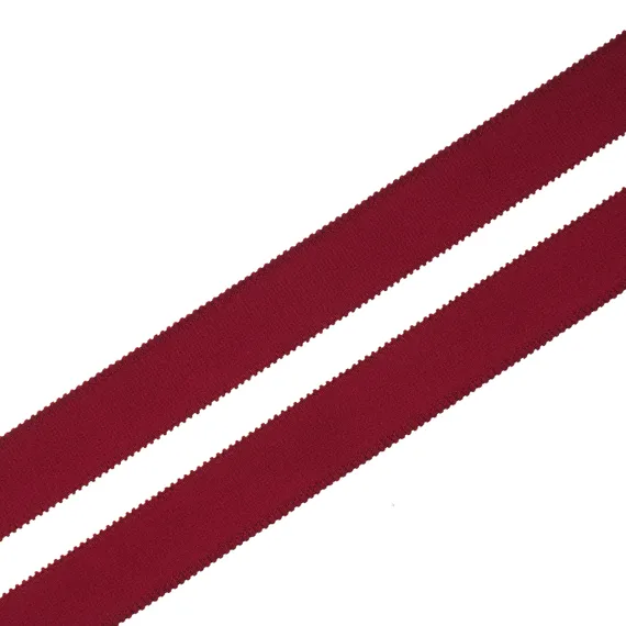 Резинка бретелечная бордо 25 мм (цв. 1586), 612/25