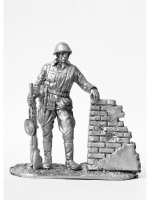 Оловянный солдатик Пулеметчик с ДП, Сталинград, 1943 г.