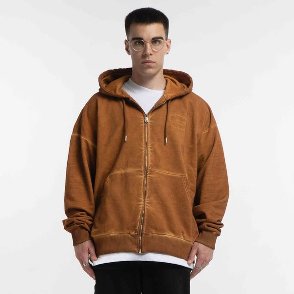 Худи Zip DDesigns in Garment Dyed Sand - фото 2