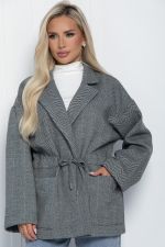 Пальто-пиджак (серое) Б11262 LT Collection