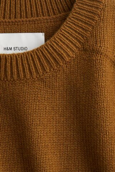 Свитер с кашемиром и чёткой линией плеча - H&M