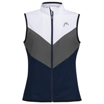 Женская теннисная жилетка Head Club 22 Vest W - разноцветный