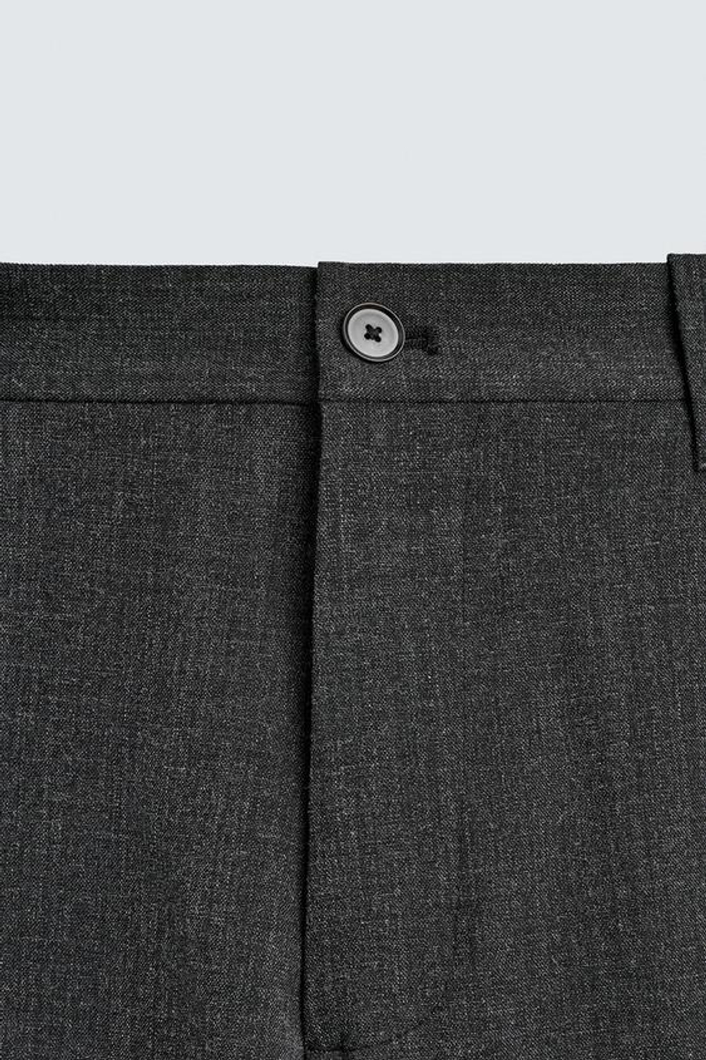 ZARA БРЮКИ КАРГО STRAIGHT FIT КОМФОРТНОЙ ПОСАДКИ, СЕРЫЙ