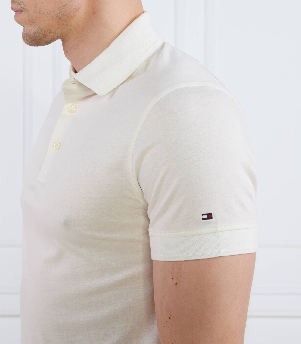 Поло DC ESS MERC JERSEY SLIM ПОЛО Tommy Hilfiger - экрю(MW0MW30758)