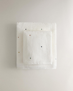 Полотенце для лица и рук из хлопка Zara Home, фото 4