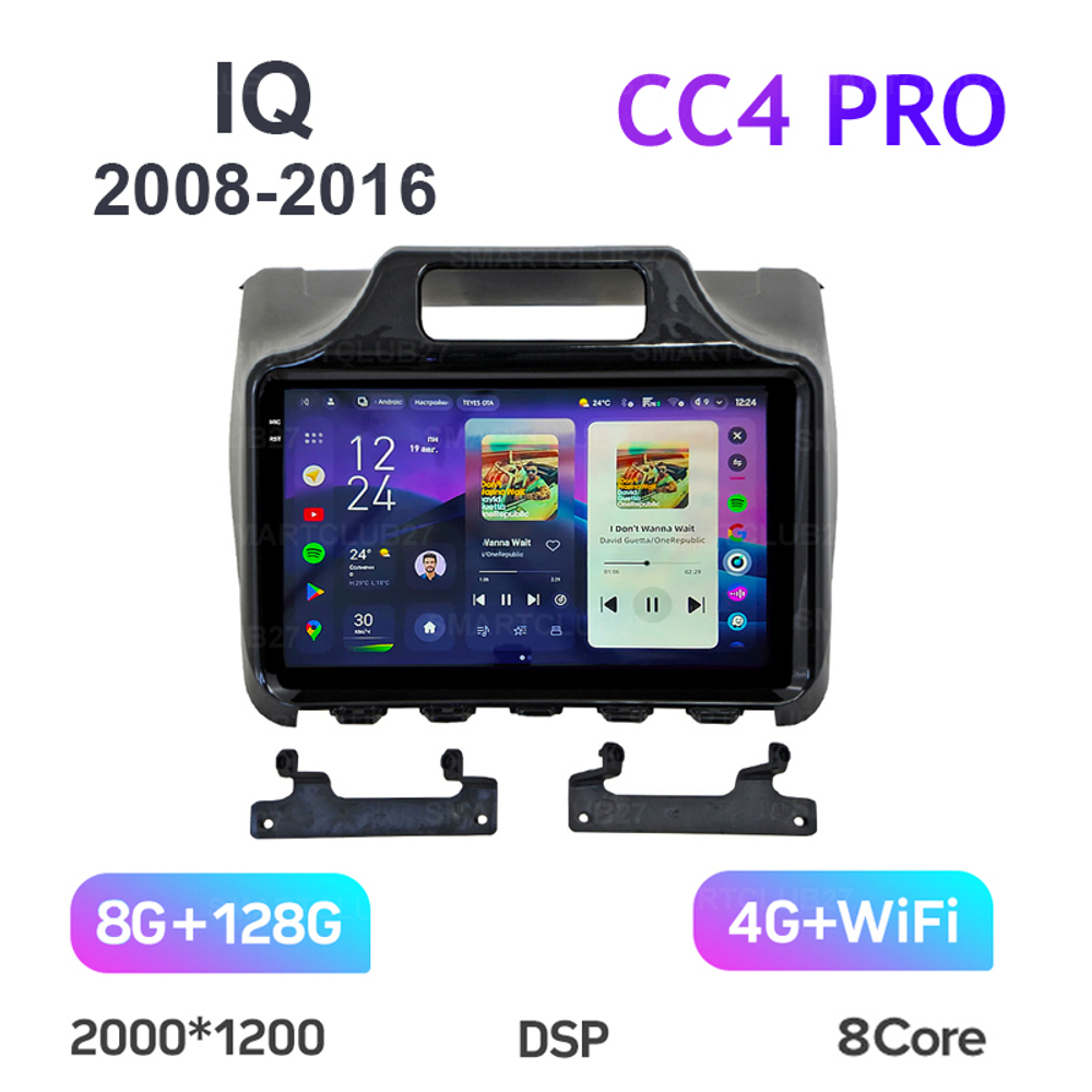 Teyes CC4 Pro 9" для Toyota IQ 2008-2016