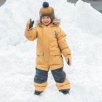 Комбинезон зимний мембранный с системой роста "Горчица"