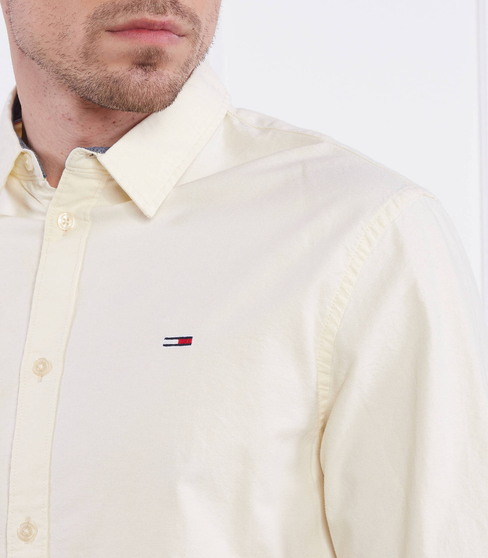 рубашка classic oxford Tommy Jeans - желтый(DM0DM15408)