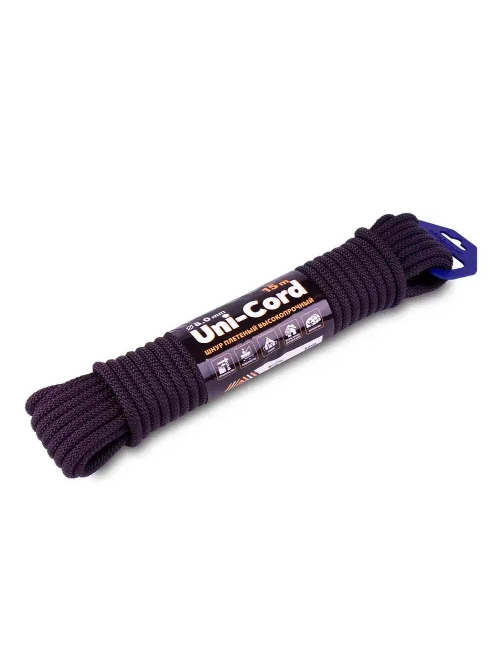 Шнур плетеный UNI-CORD 2,0 мм (10 м) минимоток