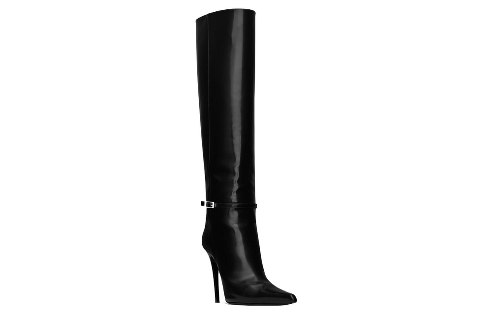 SAINT LAURENT Vendome 110mm Buckled Boots