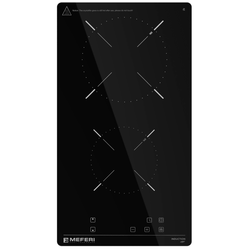 Индукционная варочная панель Meferi MIH302BK LIGHT фото 