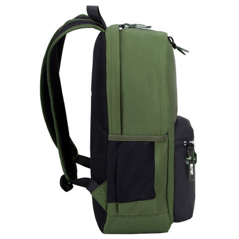 Рюкзак BRAUBERG FASHION CITY универсальный, "Military", хакки, 46х31х15 см, 271670