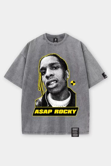 Футболка SHMOT Asap Garment Dye серый