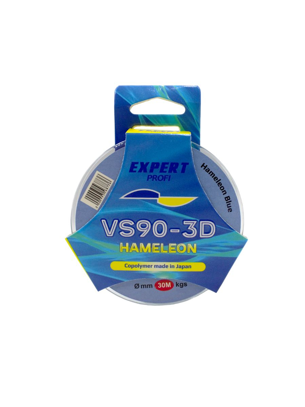 Рыболовная леска для зимней рыбалки Expert Profi VS90-3D Hameleon Blue 30м 0.10мм - 2.8кг