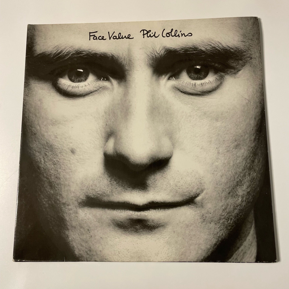 Винтажная виниловая пластинка LP Phil Collins Face Value (Германия 1981)