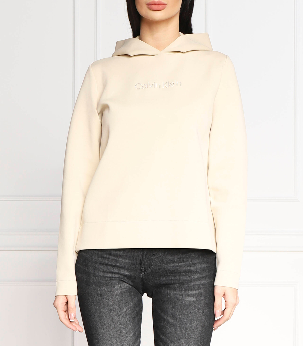 Худи embroidery logo Calvin Klein - светло-коричневый(K20K205346)