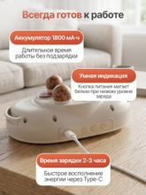 Вибромассажер для мышц кора и поясницы с функцией нагрева DFC VM-SQ-S1