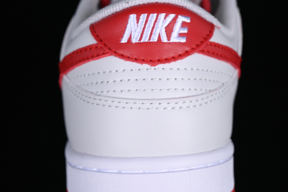 Nike Dunk Low Vast Grey Varsity Red