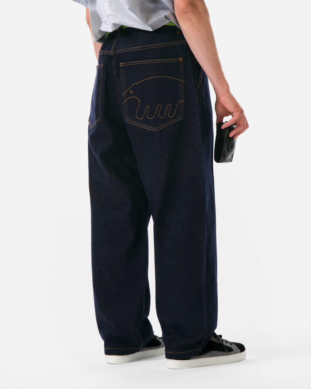 Брюки Anteater Loose Jeans Темно-синий