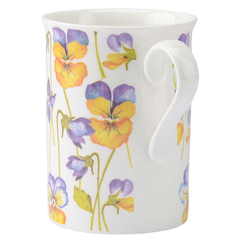 Кружка viola & sweetpea 310 мл синяя