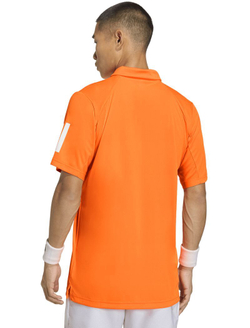 Мужское теннисное поло Adidas Club Tennis 3-stripes - pure orange