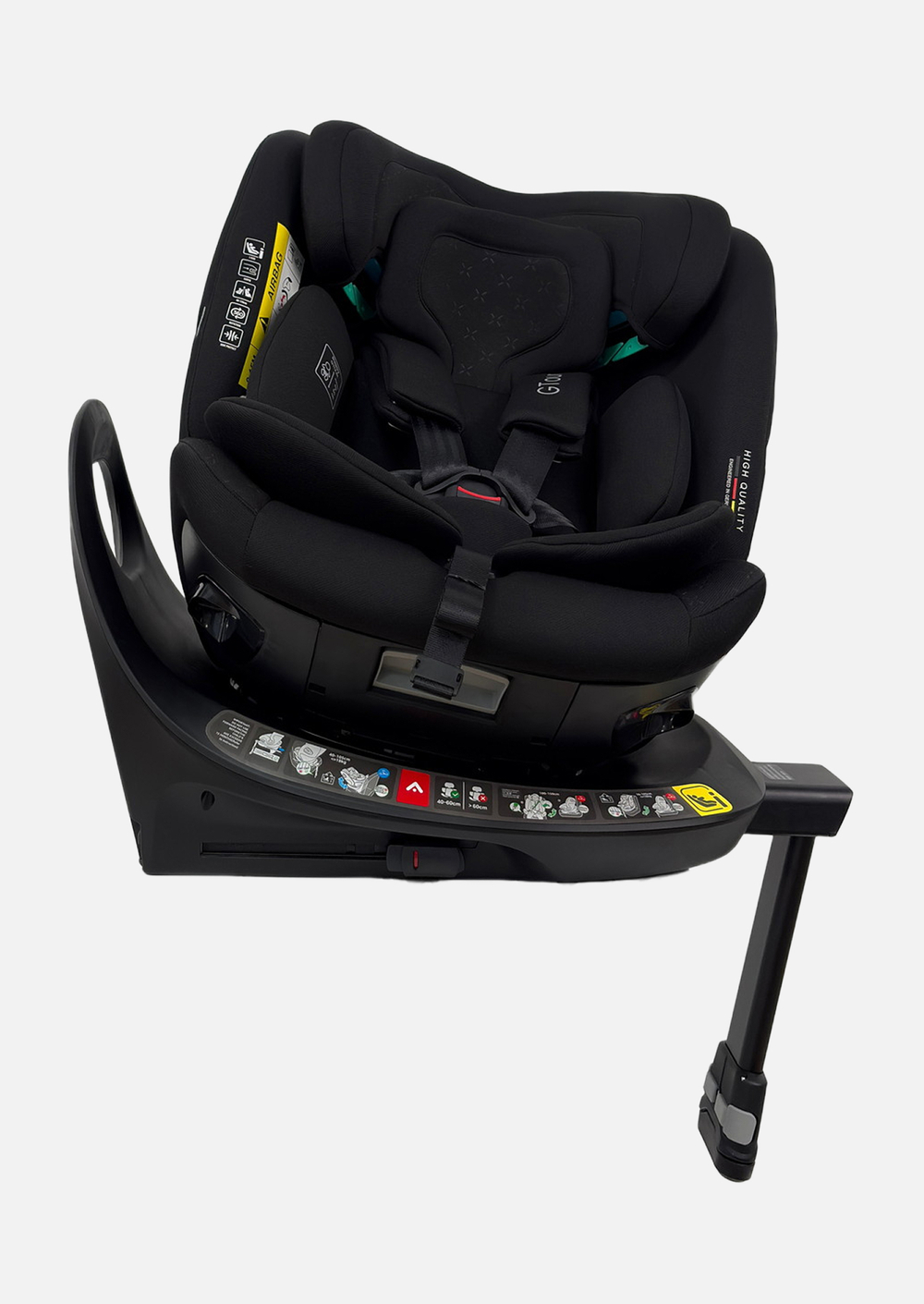 Peppy Автокресло Gtour 0-36 I-Size 40-150 см черный