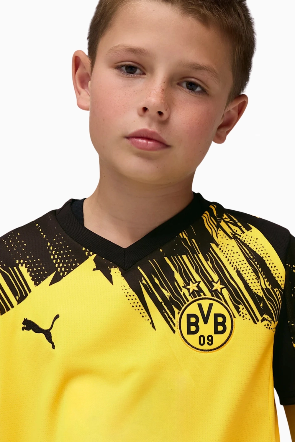 Футболка Puma Borussia Dortmund 25/26 Home Junior - желтый