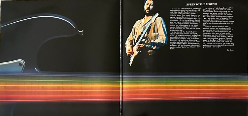 Eric Clapton - Backtrackin 2LP (Германия 1984г.)